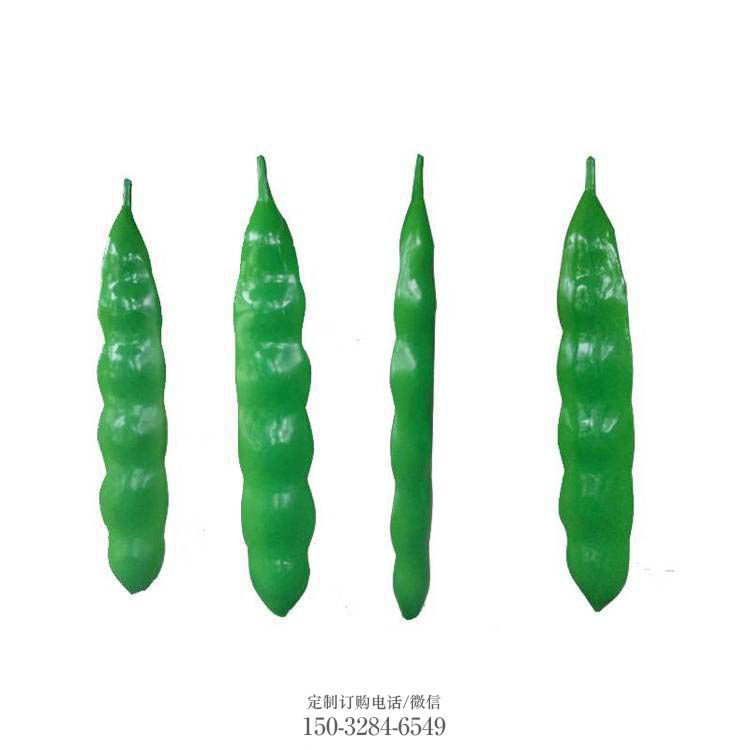园林豆角雕塑 大型果蔬雕塑 中式蔬菜雕塑