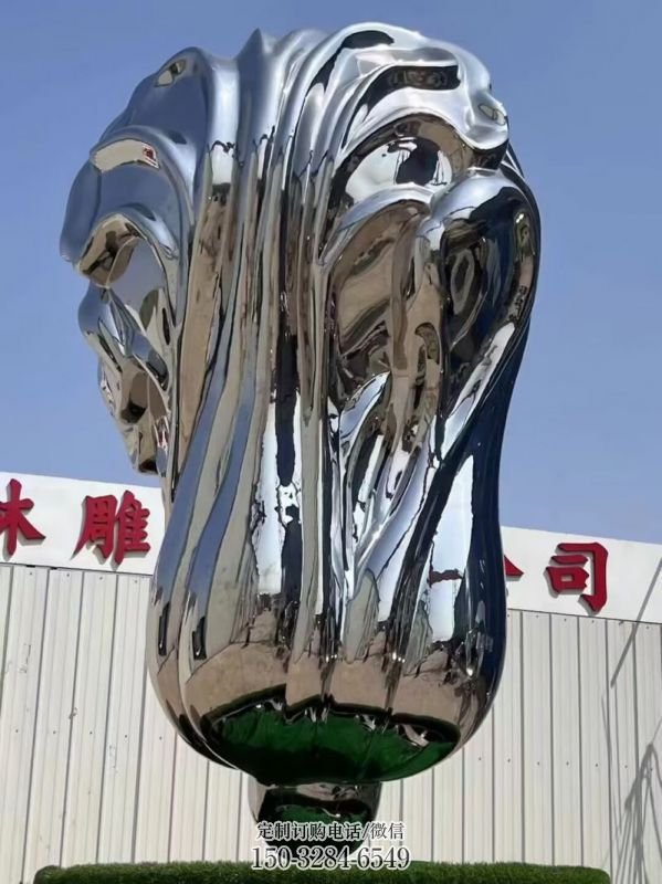 白菜雕塑 仿真景观蔬菜雕塑 中式果蔬雕塑