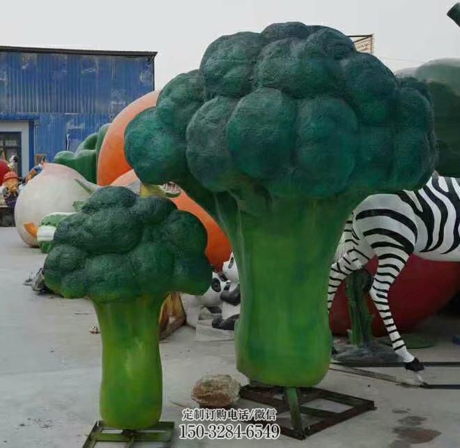 白菜雕塑 欧式步行街果蔬雕塑 大型商场蔬菜雕塑