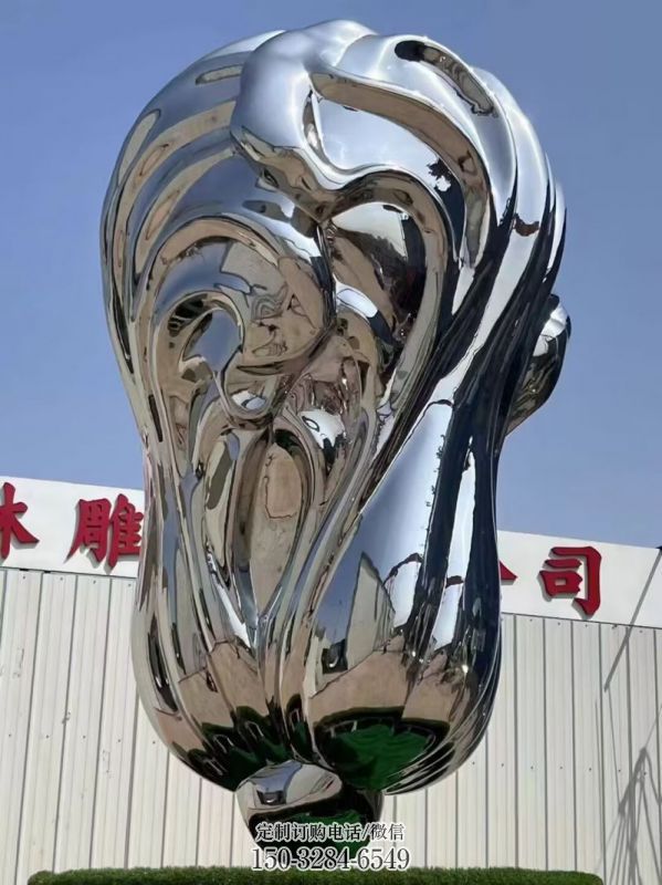 户外白菜雕塑 大型景观果蔬雕塑 抛光蔬菜雕塑