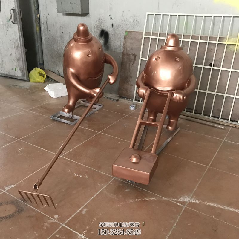 大型土豆雕塑 步行街蔬菜雕塑 仿真摆件