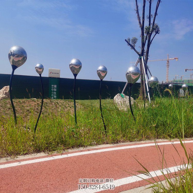 豆芽雕塑工艺 景观艺术蔬菜雕塑承接 金属雕塑主题定做