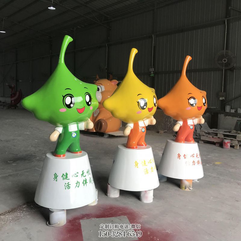 豌豆雕塑主题 景观蔬菜雕塑造型点击 户外公仔雕塑摆放精选